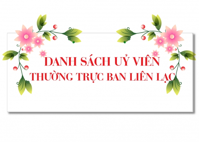 Danh sách Ủy viên Thường trực Ban liên lạc Dòng họ Trần Nguyên Hãn Nhiệm kỳ I